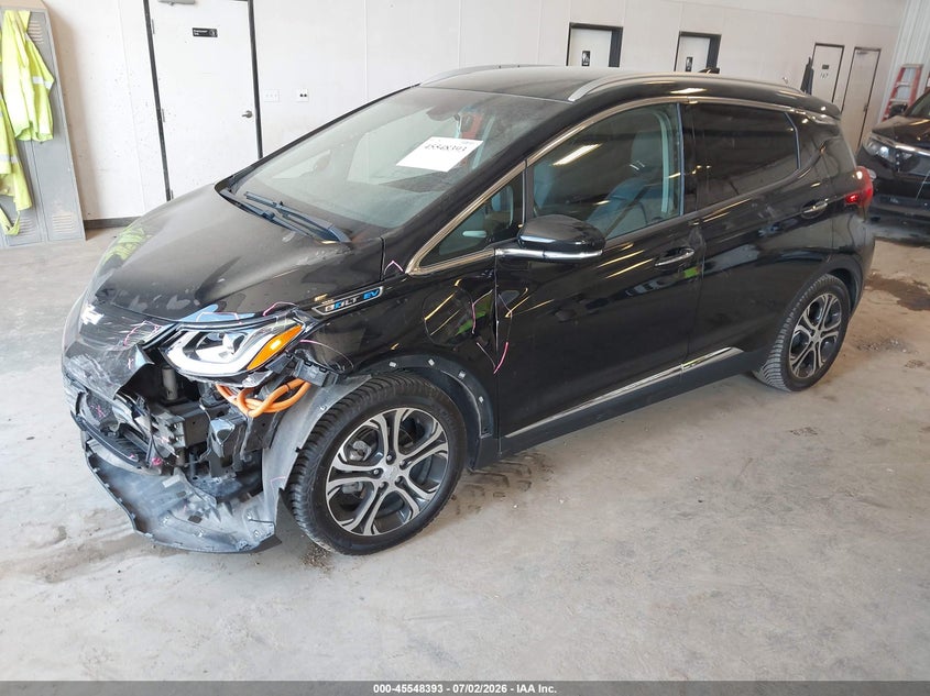 Vin: 1g1fz6s01m4107940, lot: 46046704, chevrolet bolt ev fwd premier 20212