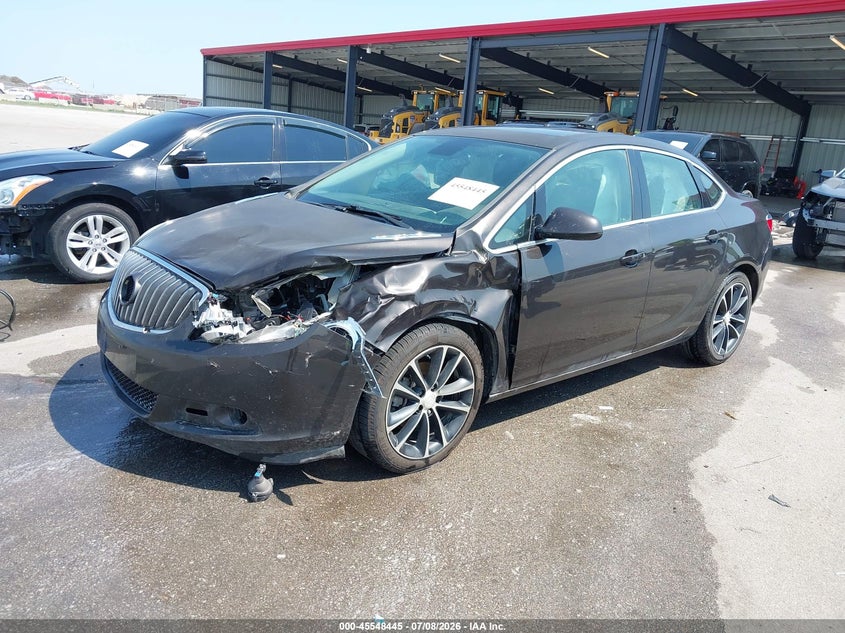 Vin: 1g4pw5sk6g4171374, lot: 46046756, buick verano sport touring group 20162