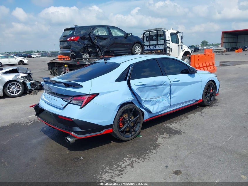 2025 HYUNDAI ELANTRA N auction photo 4