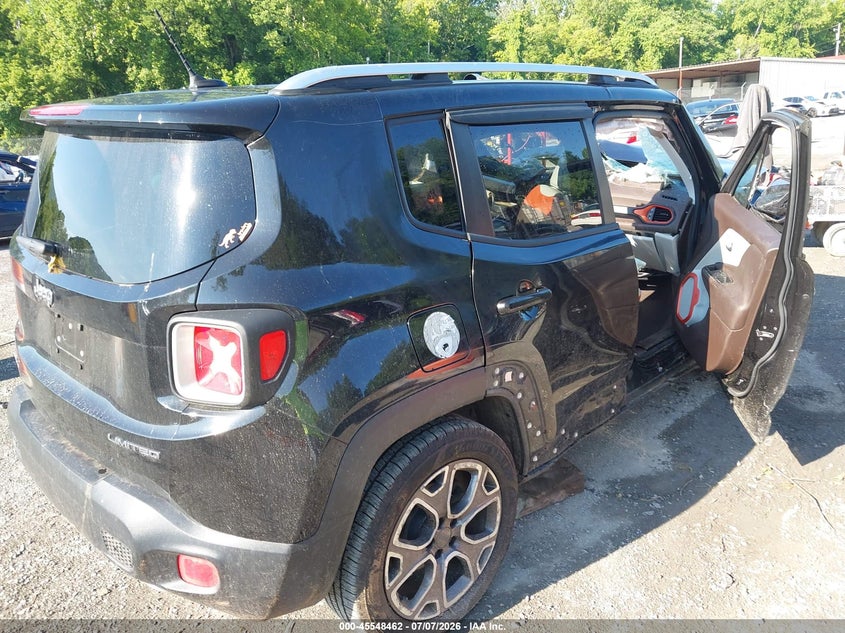 2015 Jeep Renegade Limited VIN: ZACCJBDT9FPB86487 Lot: 45548462