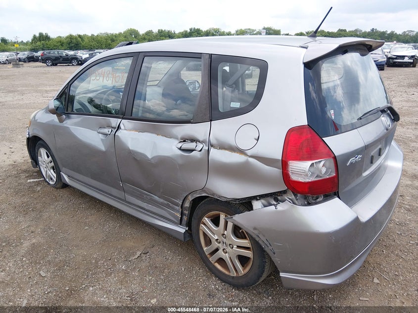 2008 Honda Fit Sport VIN: JHMGD38698S001692 Lot: 45548468
