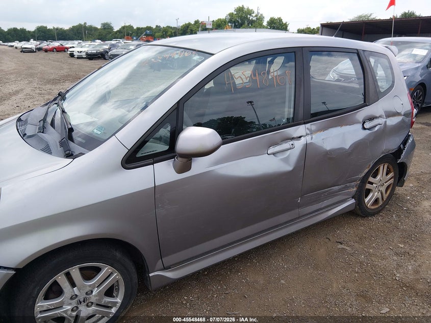 2008 Honda Fit Sport VIN: JHMGD38698S001692 Lot: 45548468