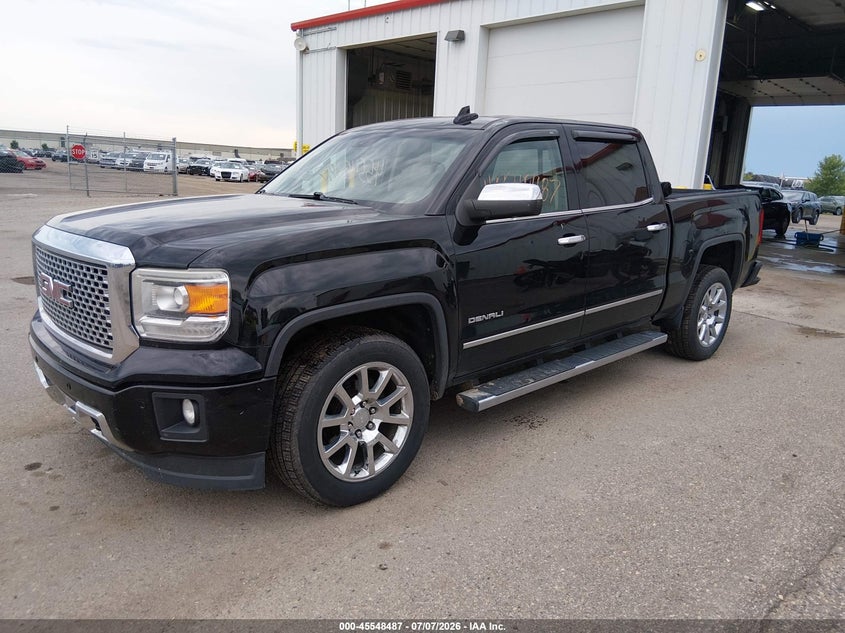 2015 GMC Sierra, Hail, IAAI, VIN 3GTU2WEC1FG149197 — photo 2
