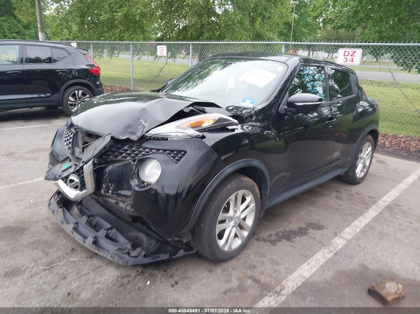 Vin: jn8af5mv9gt652683, lot: 46046802, nissan juke sv 20162