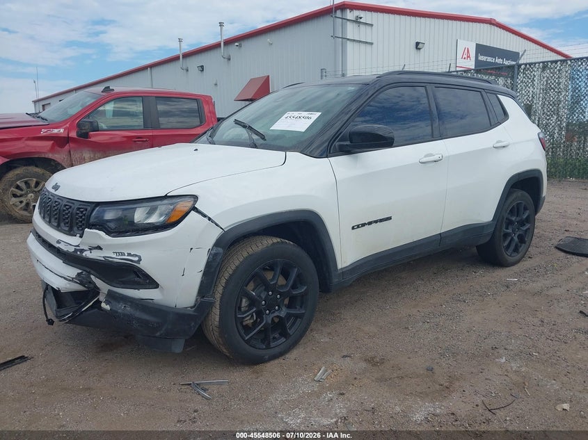 Vin: 3c4njdbn3rt103514, lot: 46046817, jeep compass latitude 4x4 20242