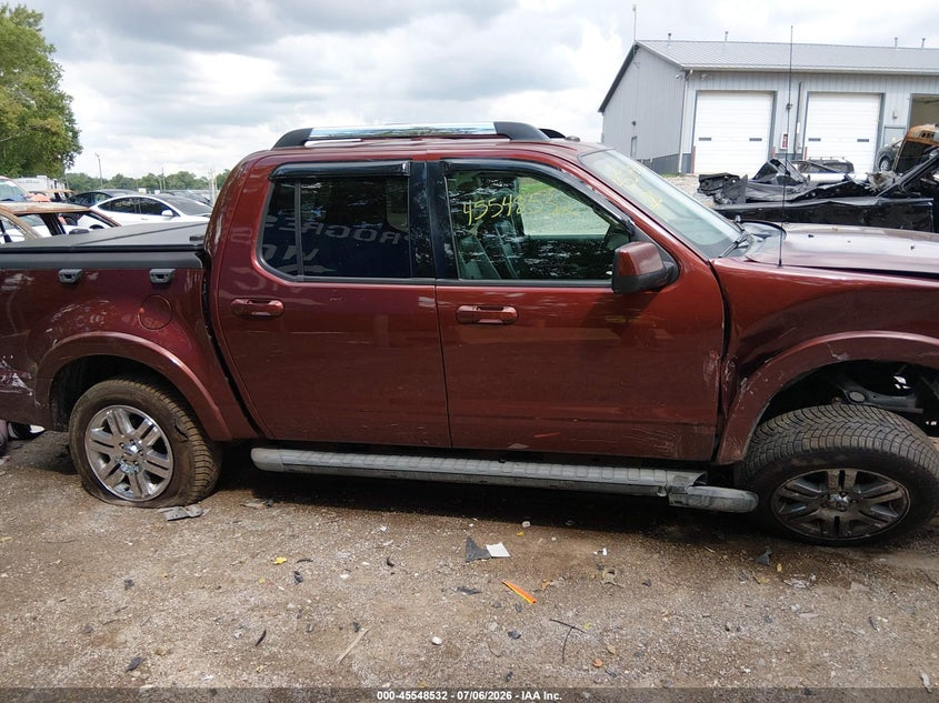 2010 Ford Explorer Sport Trac Limited VIN: 1FMEU5DE9AUA34795 Lot: 45548532