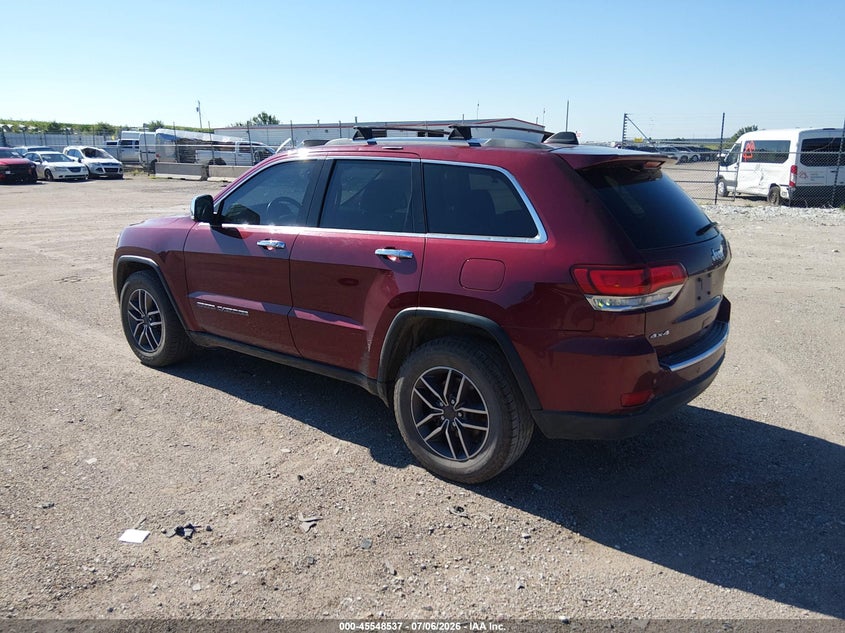 2020 JEEP GRAND CHEROKEE auction photo 3