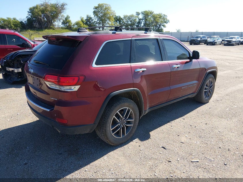 2020 JEEP GRAND CHEROKEE auction photo 4