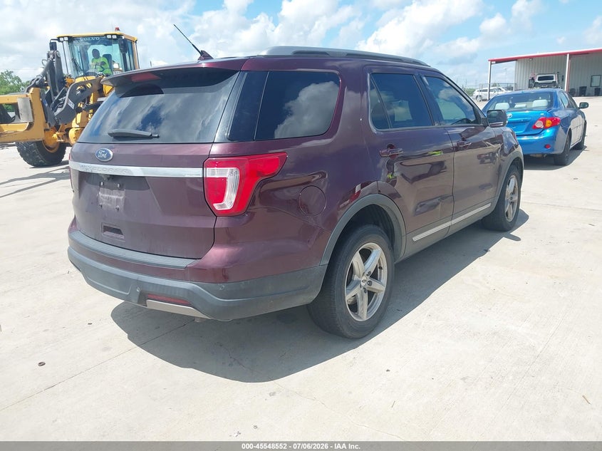 Vin: 1fm5k7d86kga08019, lot: 46046863, ford explorer xlt 20194