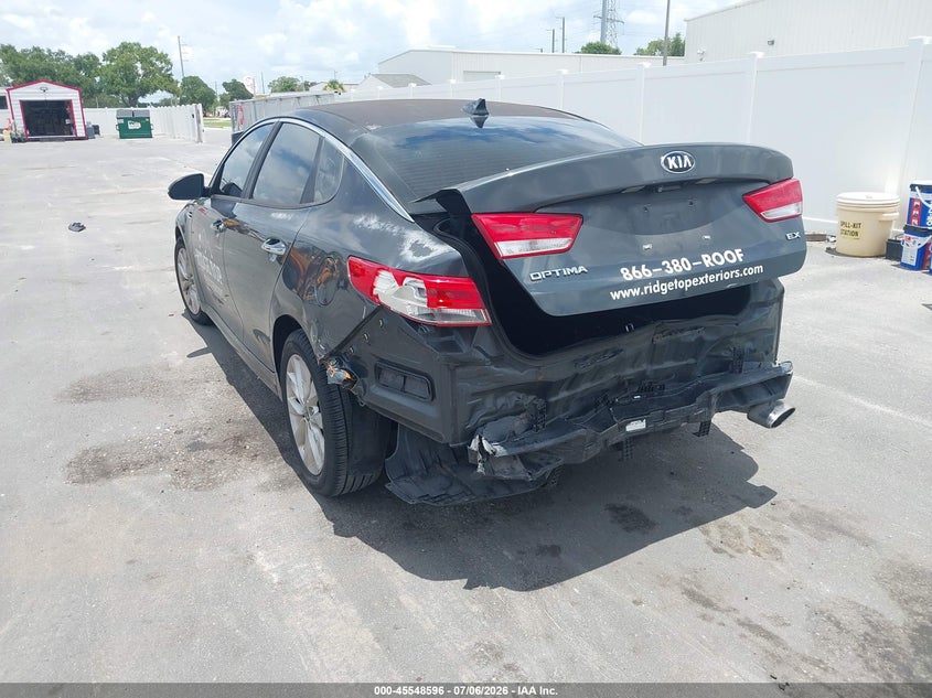 Vin: 5xxgu4l33gg014127, lot: 46046907, kia optima ex 20163