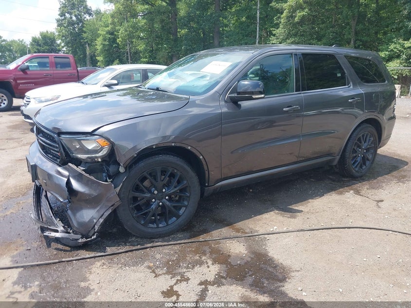 Vin: 1c4sdjct7gc441565, lot: 46046911, dodge durango r/t 20162