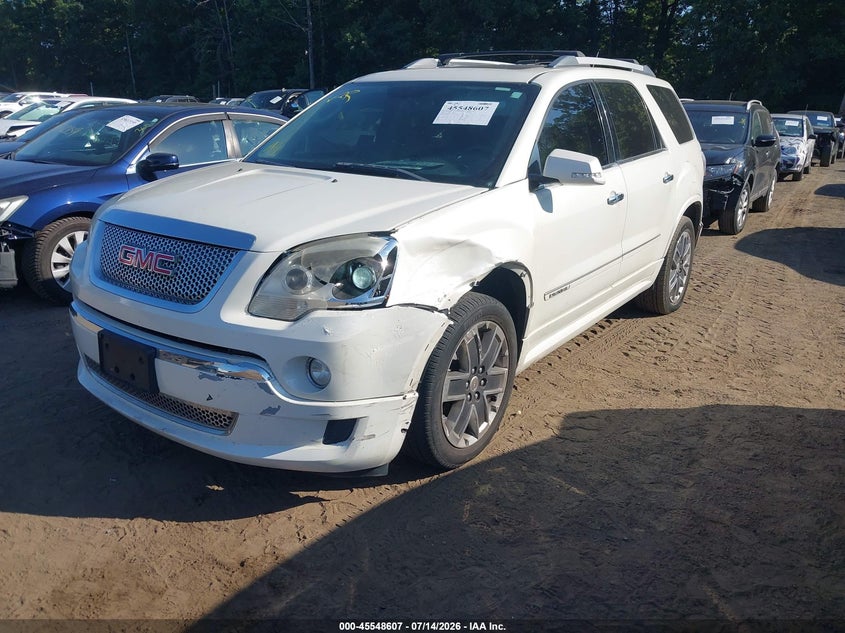 Vin: 1gkkvted3bj371873, lot: 46046918, gmc acadia denali 20112