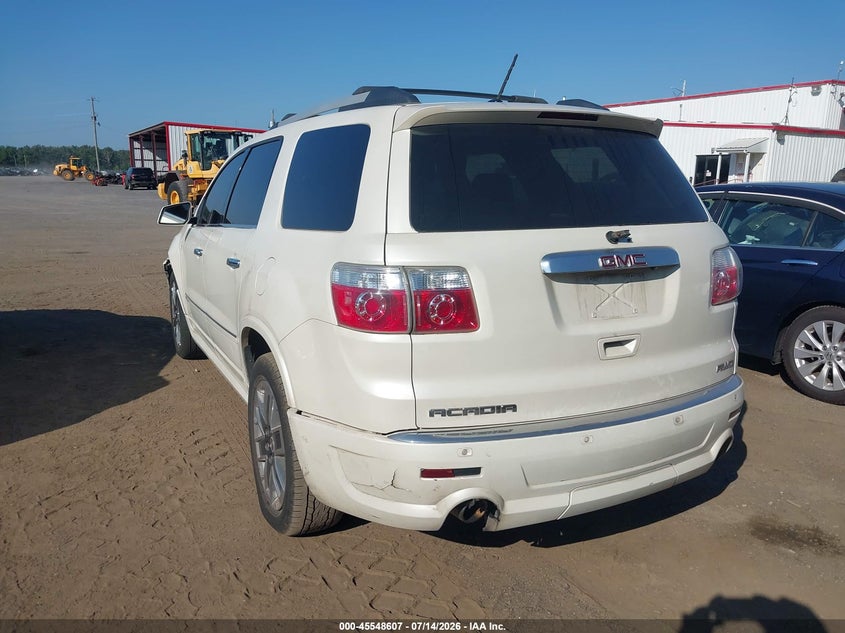 Vin: 1gkkvted3bj371873, lot: 46046918, gmc acadia denali 20113