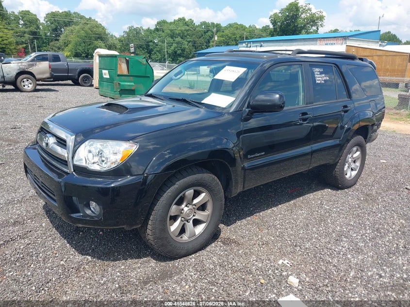 2008 Toyota 4Runner, Rear, IAAI, VIN JTEZU14R88K006909 — photo 2