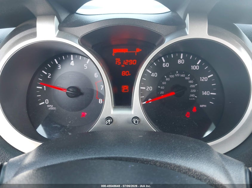 2017 Nissan Juke Sv VIN: JN8AF5MR9HT706133 Lot: 45548648
