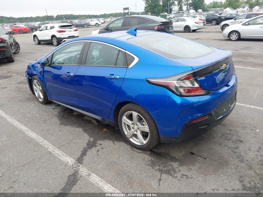 Vin: 1g1rc6s51hu105492, lot: 46046978, chevrolet volt lt 20173