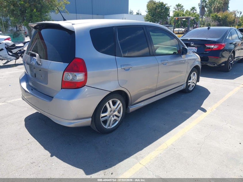 2008 HONDA FIT auction photo 4