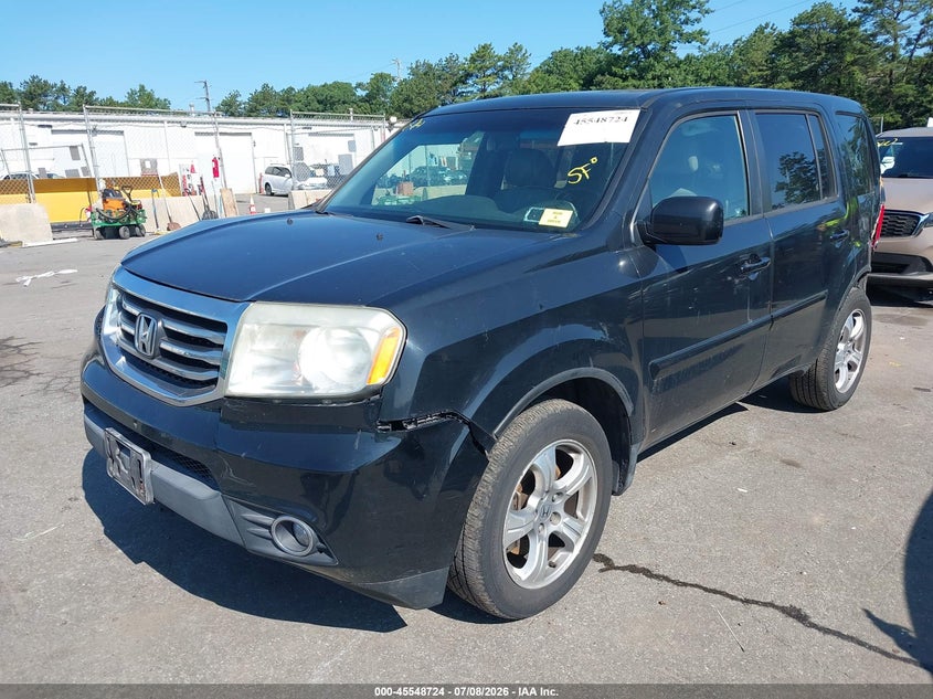 2012 HONDA PILOT auction photo 2