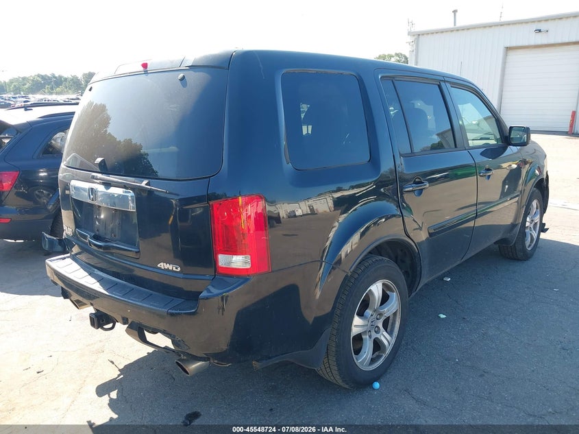 2012 HONDA PILOT auction photo 4