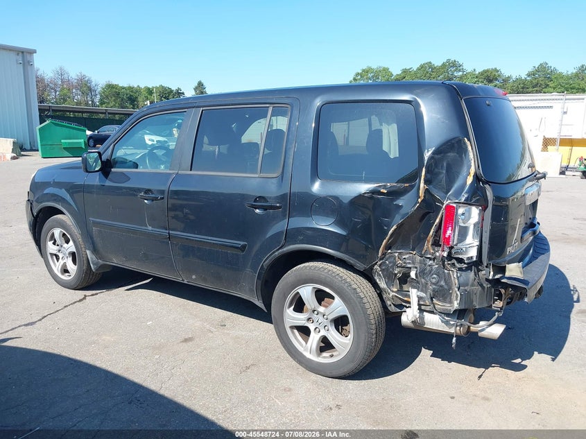 2012 HONDA PILOT auction photo 6