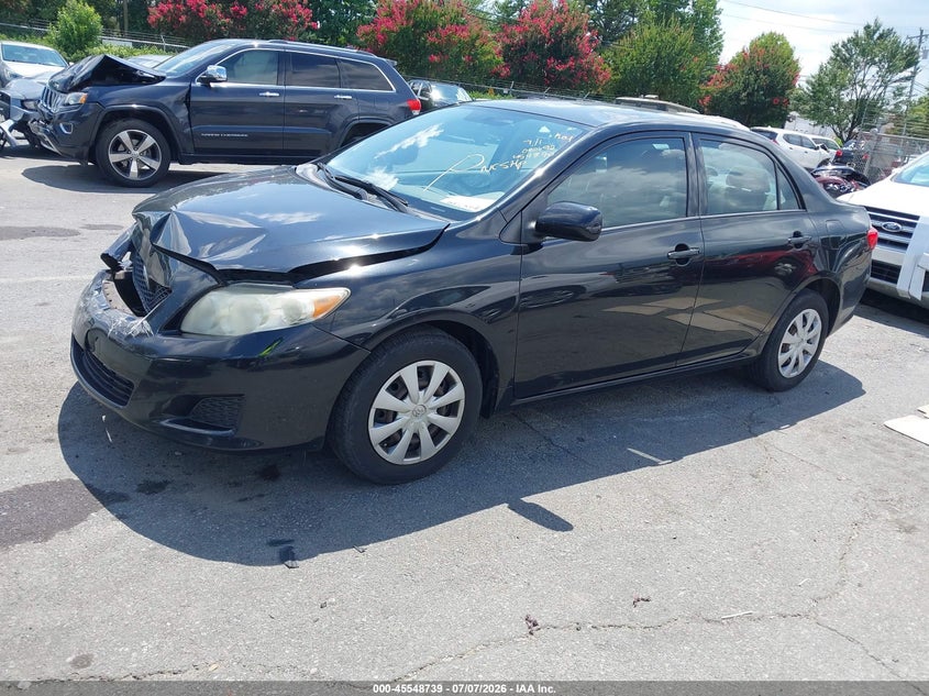 2009 Toyota Corolla, Front End, IAAI, VIN JTDBL40E699040692 — photo 2
