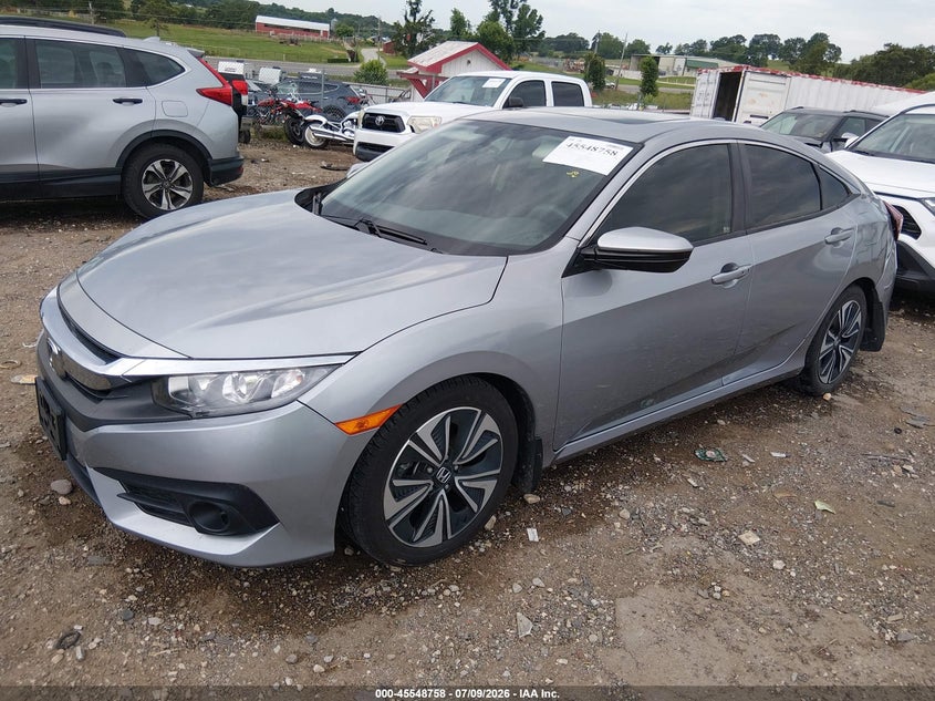 2018 Honda Civic, Удар ззаду, IAAI, VIN JHMFC1F3XJX025987 — фото 2