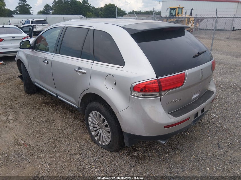 Vin: 2lmdj6jk8bbj12399, lot: 46047083, lincoln mkx 20113