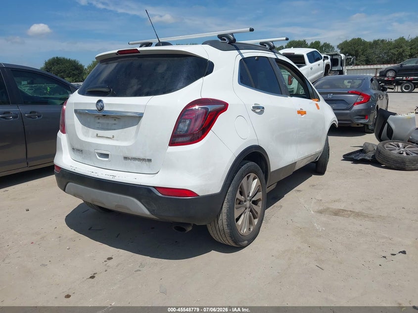 Vin: kl4cjasb5jb543228, lot: 46047090, buick encore preferred 20184
