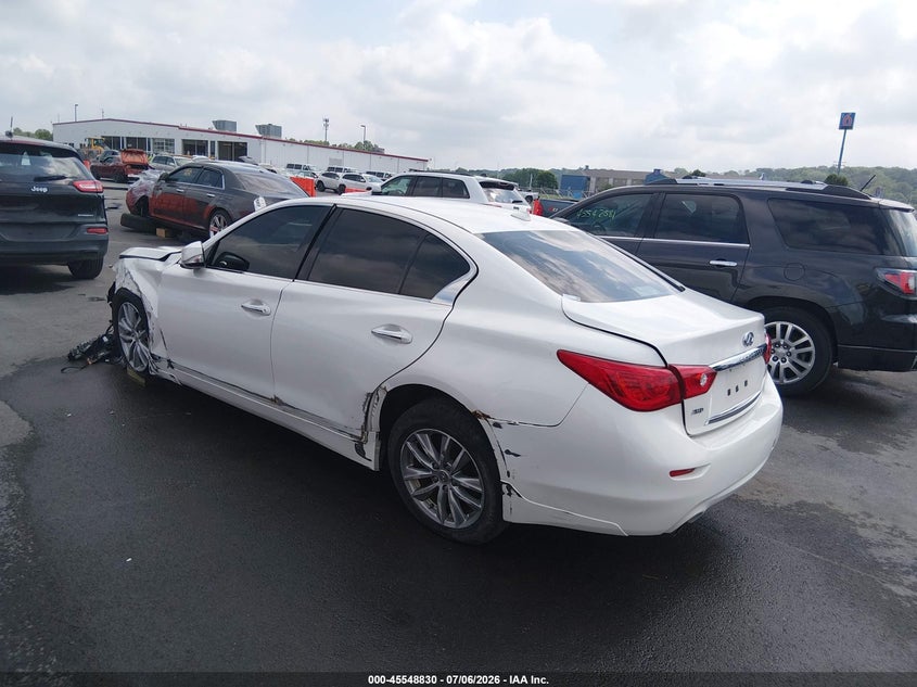 Vin: jn1bv7ar9em701736, lot: 46047141, infiniti q50 premium 20143