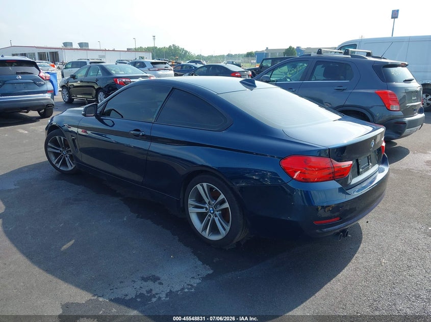 Vin: wba3n7c58ek220090, lot: 46047142, bmw 428i 20143