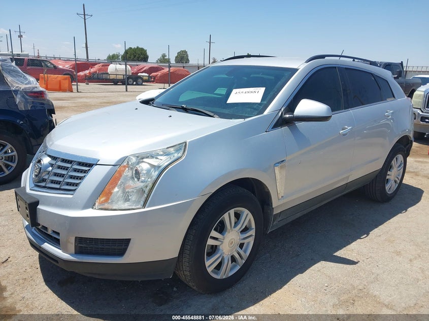 2015 Cadillac SRX, Град, IAAI, VIN 3GYFNAE31FS581377 — фото 2