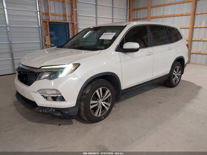 2016 Honda Pilot Ex-L 5FNYF6H71GB047684 photo 1