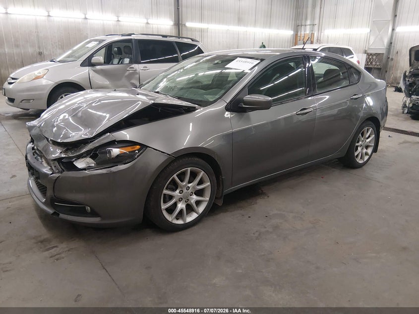 Vin: 1c3cdfba1dd302345, lot: 46047227, dodge dart sxt 20132