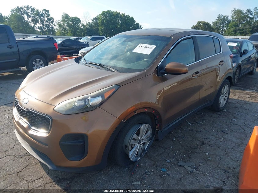 2017 KIA SPORTAGE auction photo 2