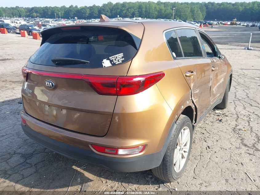 2017 KIA SPORTAGE auction photo 4