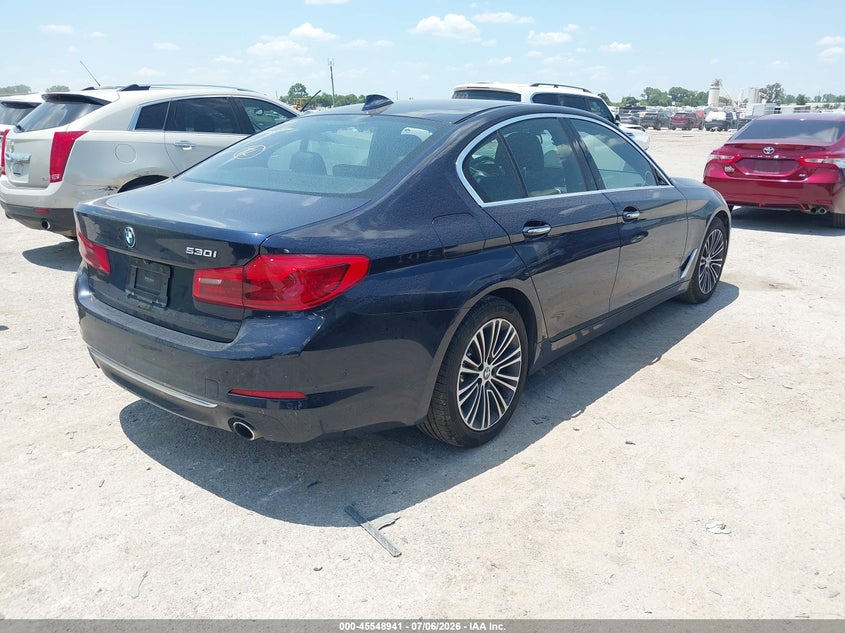 Vin: wbaja5c54jwa38173, lot: 46047252, bmw 530i 20184
