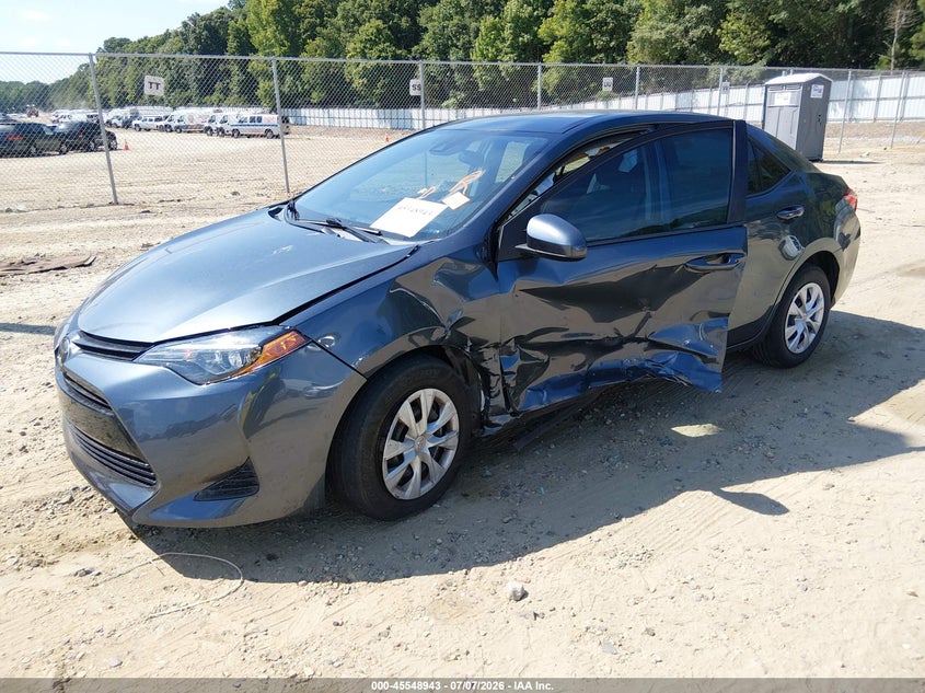 2019 TOYOTA COROLLA SEDAN 1.8L I-4 DOHC, VVT, 132HP