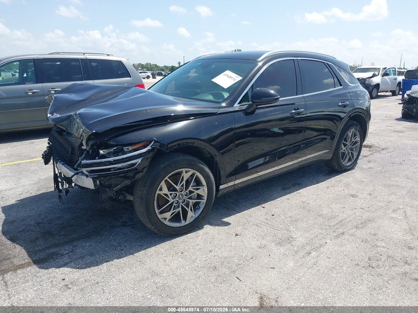 Vin: 5nmmadtb0sh018715, lot: 46047285, genesis gv70 2.5t awd 20252