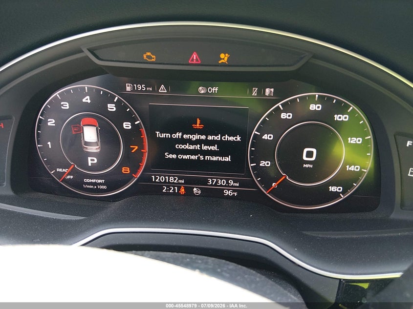 2018 Audi Q7 3.0T Premium VIN: WA1LAAF70JD048266 Lot: 45548979