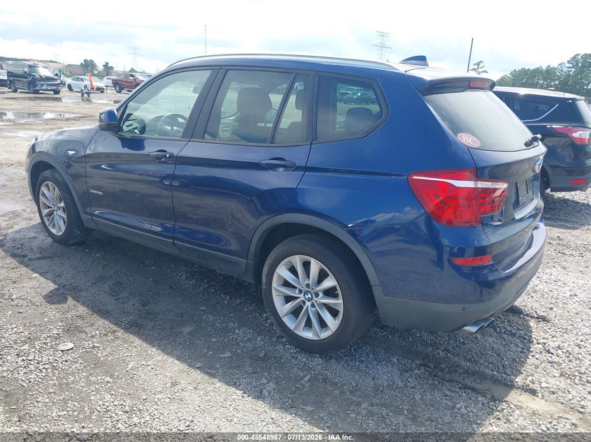Vin: 5uxwx9c56f0d46663, lot: 46047298, bmw x3 xdrive28i 20153