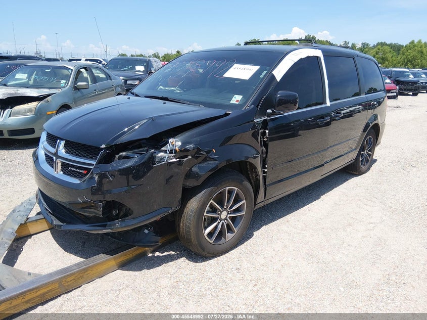 Vin: 2c4rdgcg8hr789089, lot: 46047303, dodge grand caravan sxt 20172