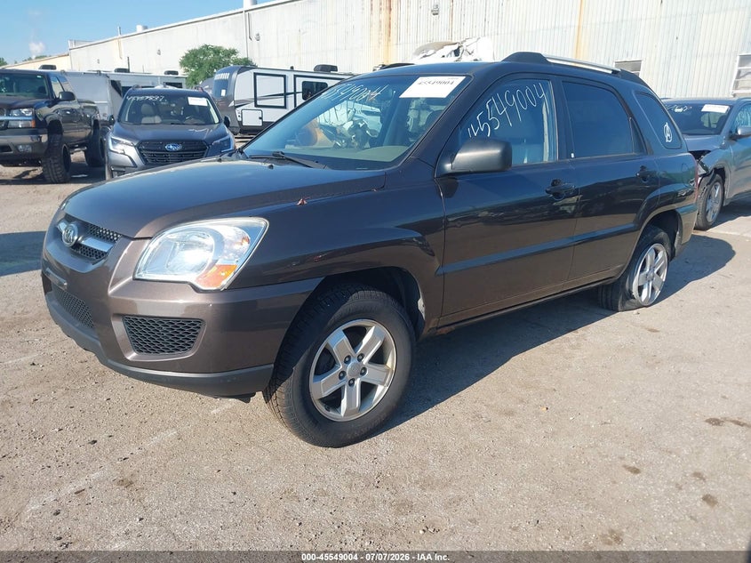 Vin: kndkgca36a7693955, lot: 46047315, kia sportage lx v6 20102