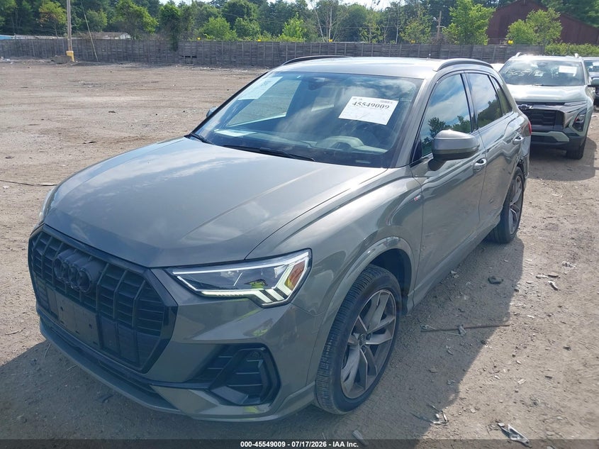 2022 Audi Q3 Premium Plus 45 Tfsi S Line Quattro Tiptronic VIN: WA1EECF39N1052877 Lot: 45549009