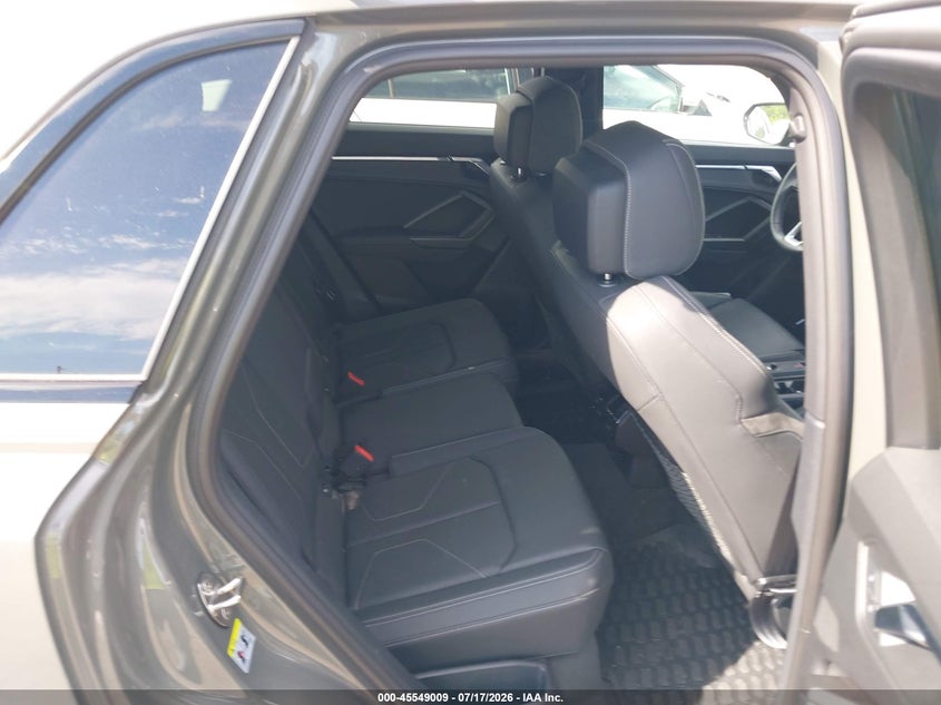2022 Audi Q3 Premium Plus 45 Tfsi S Line Quattro Tiptronic VIN: WA1EECF39N1052877 Lot: 45549009