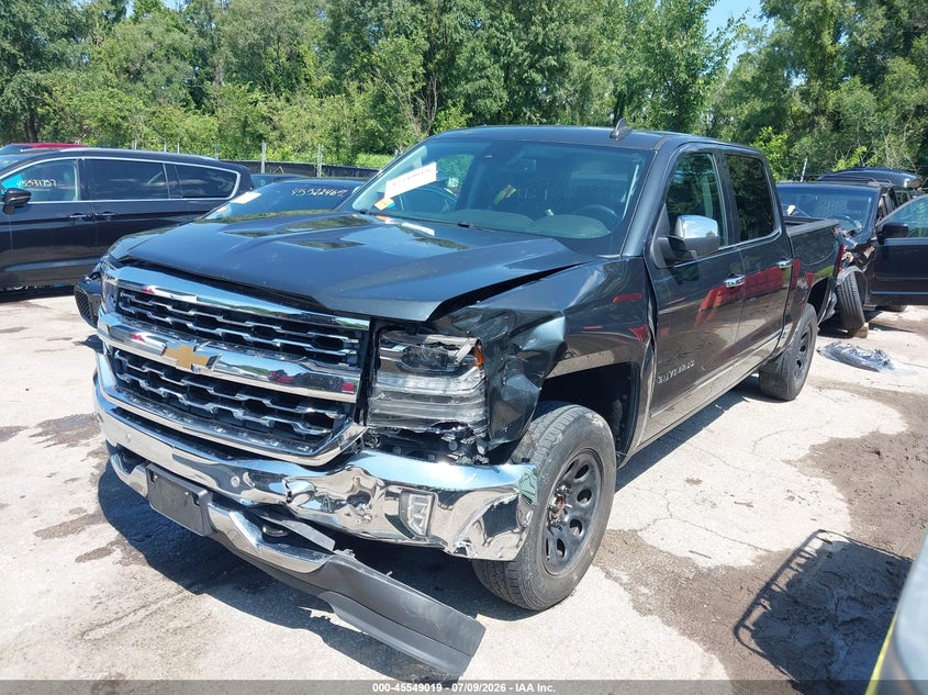 2017 Chevrolet Silverado, Удар спереду, IAAI, VIN 3GCUKSEJXHG237644 — фото 2