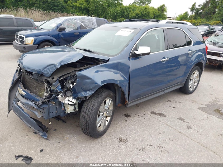 2011 Chevrolet Equinox, Left Front, IAAI, VIN 2CNFLGE54B6260986 — photo 2