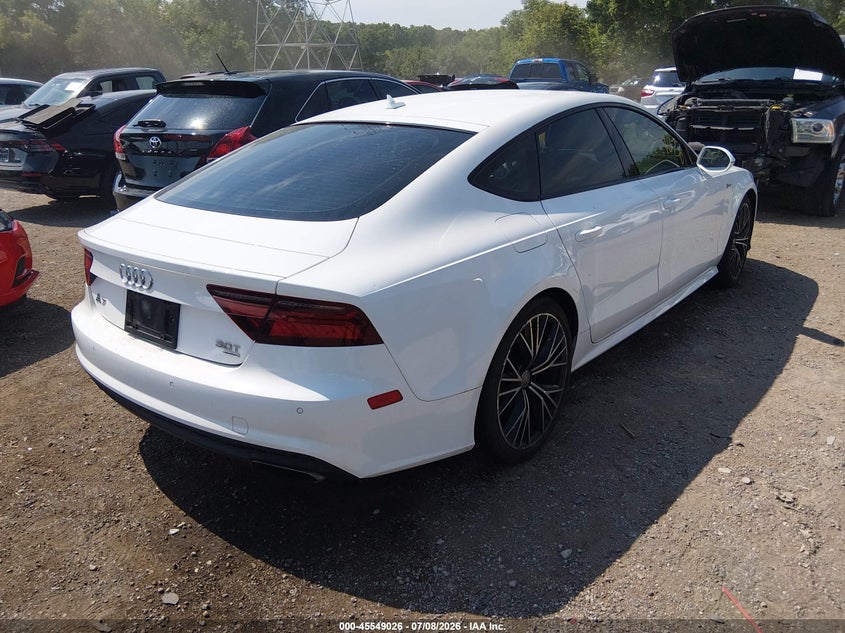 Vin: wau2gafc4gn000654, lot: 46047337, audi a7 3.0 prestige 20164