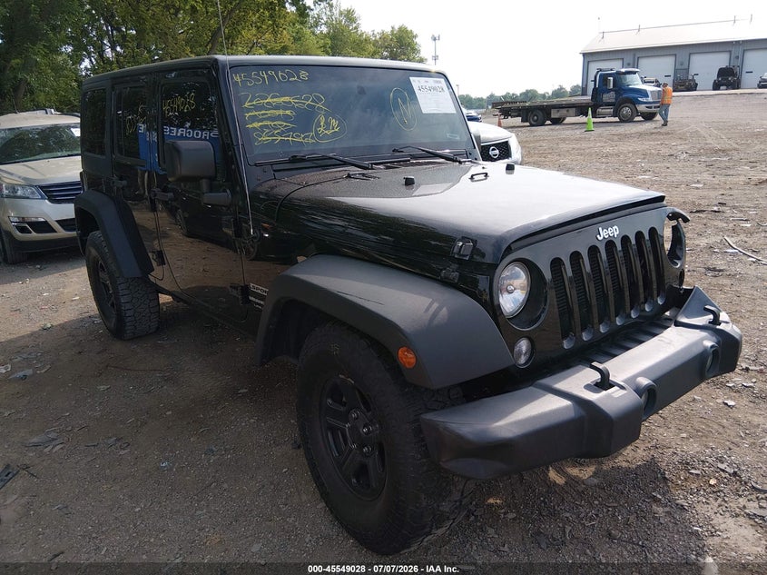 2018 JEEP WRANGLER JK UNLIMITED auction photo 1