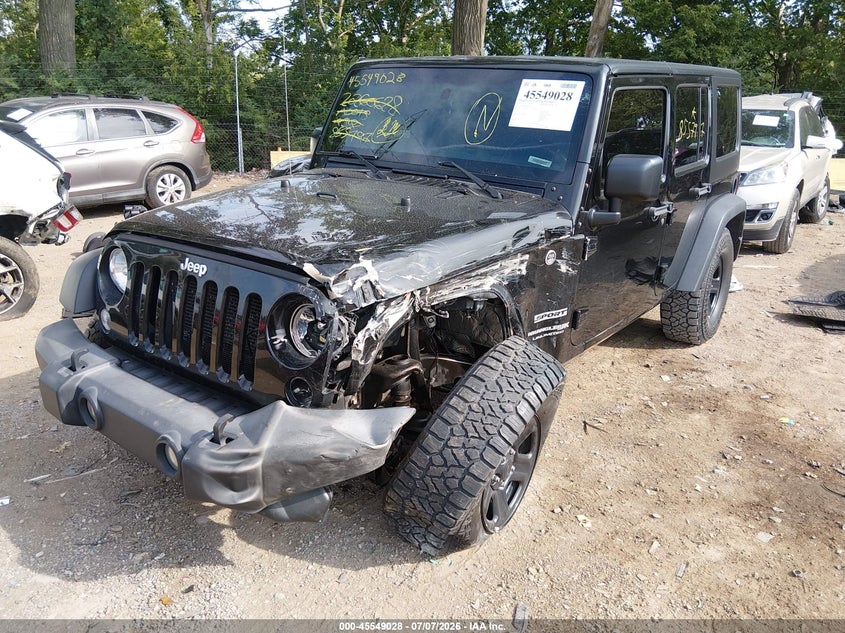 2018 JEEP WRANGLER JK UNLIMITED auction photo 2