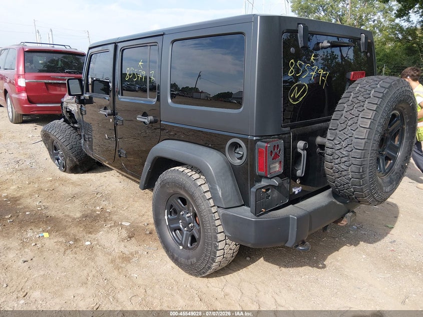 2018 JEEP WRANGLER JK UNLIMITED auction photo 3
